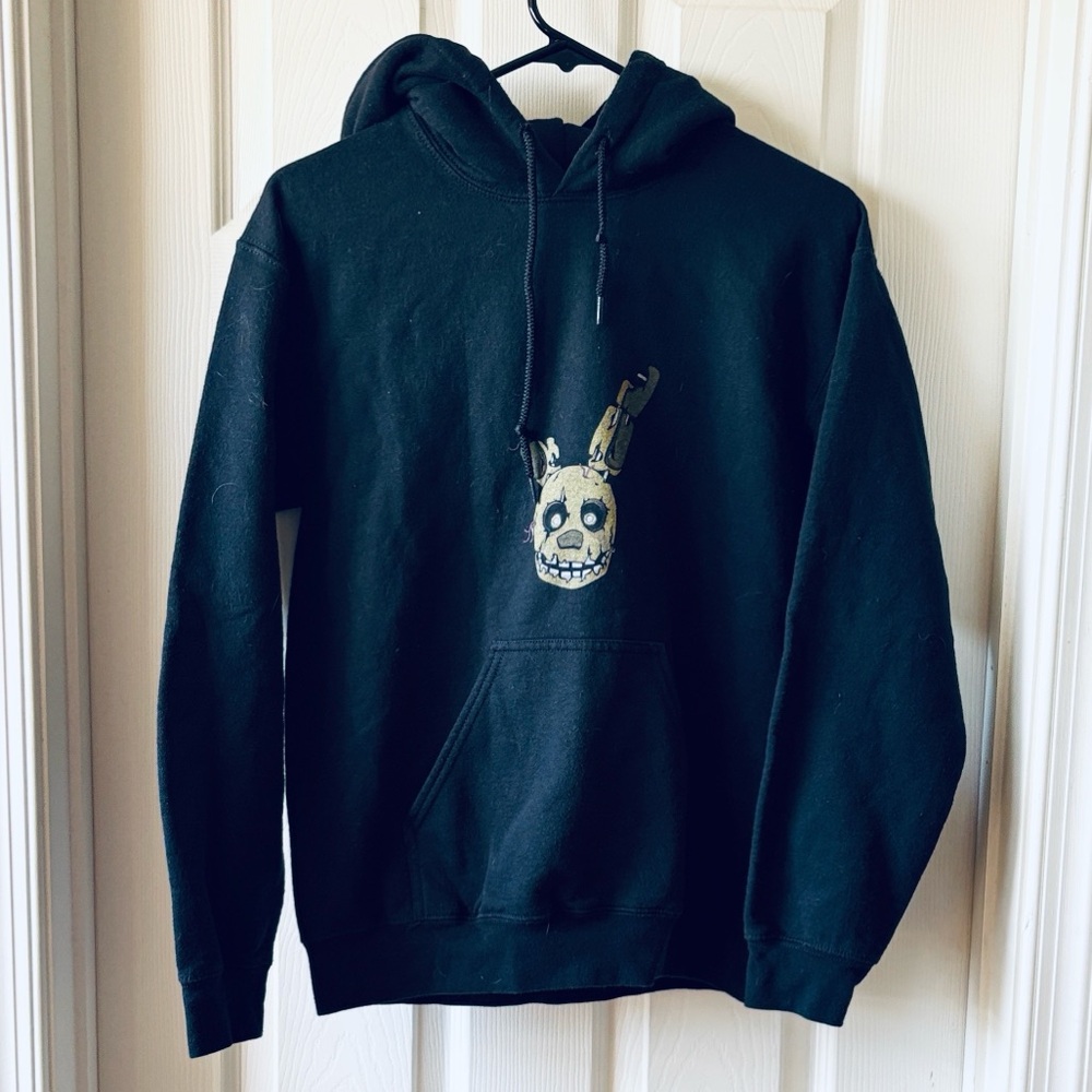 Black Five Nights at Freddy’s Spongetrap Character Hoodie